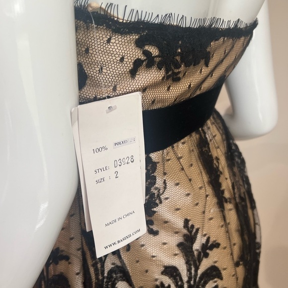 NWT BASIX II Lace Mini Dress - Picture 7 of 8